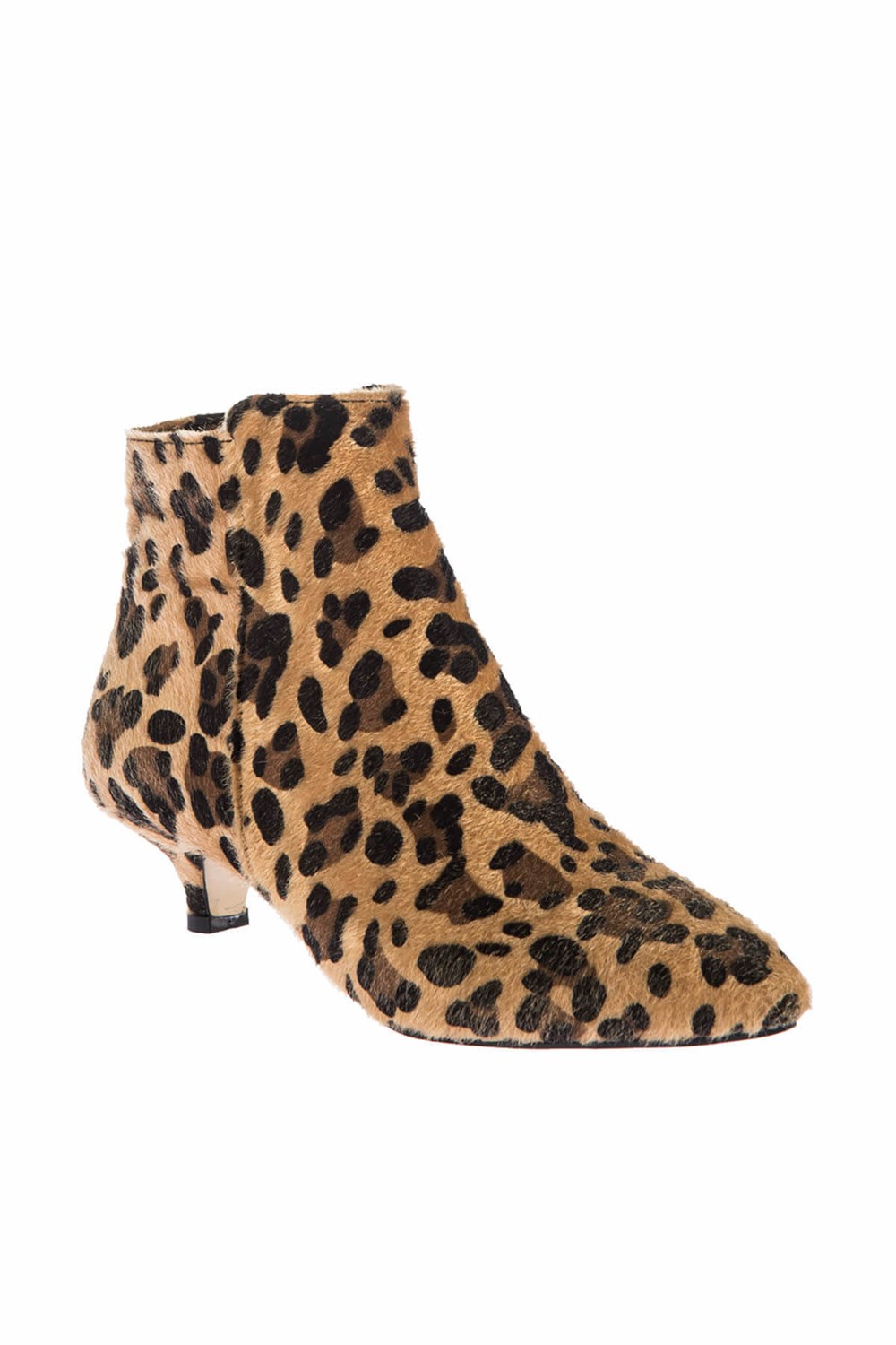 Fox Shoes Leopar Süet Kadın Bot E860001002
