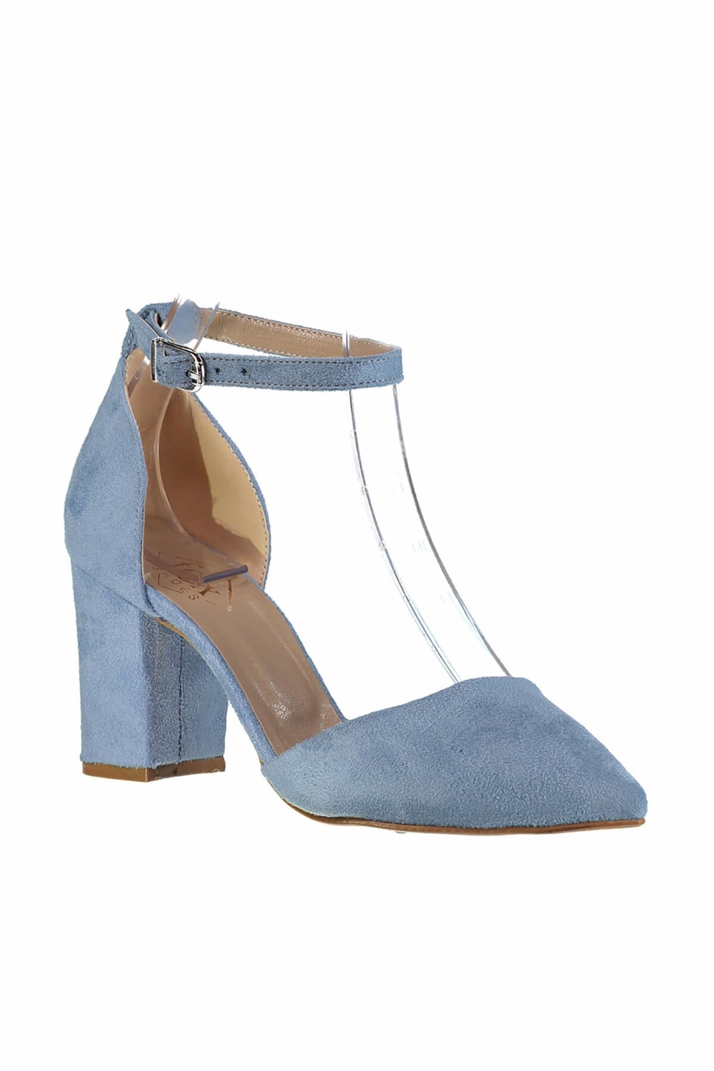 Fox Shoes Mavi Kadın Topuklu Ayakkabı D340112302