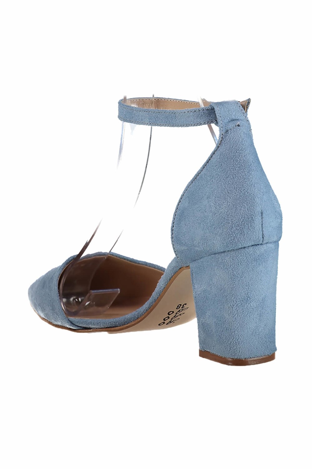 Fox Shoes Mavi Kadın Topuklu Ayakkabı D340112302