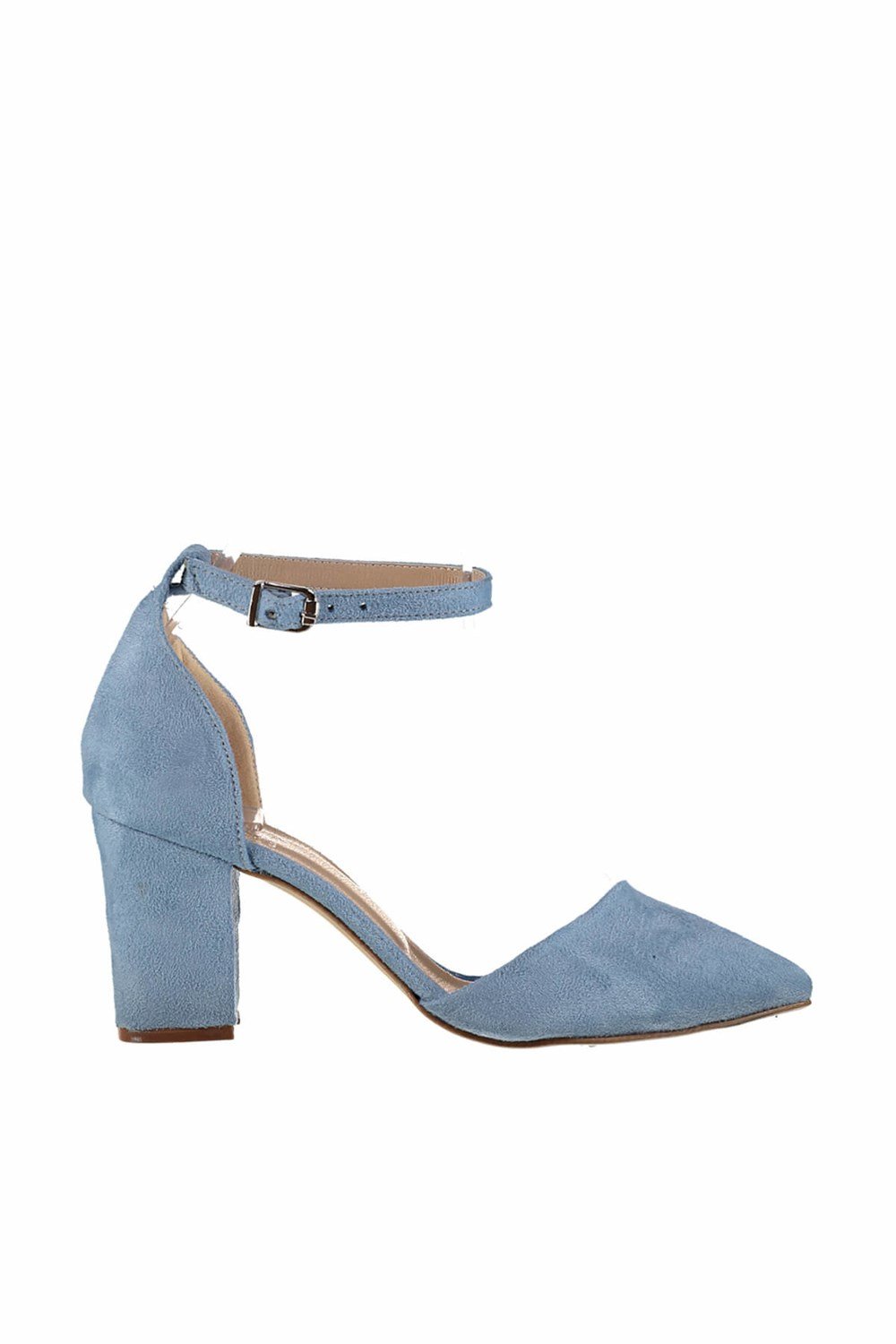 Fox Shoes Mavi Kadın Topuklu Ayakkabı D340112302