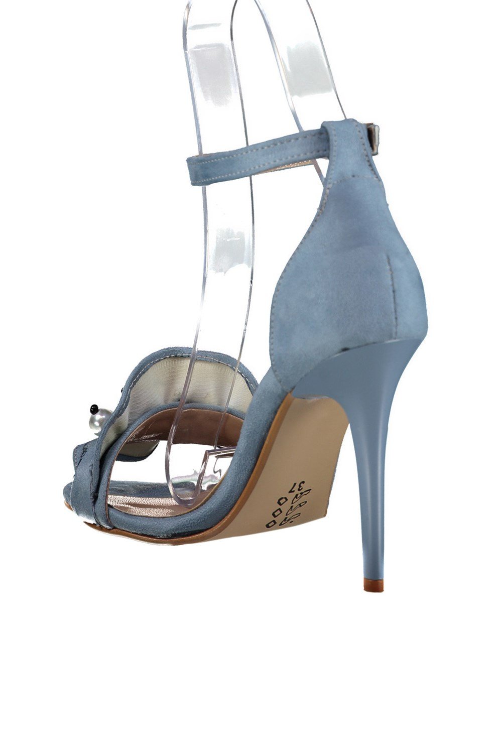 Fox Shoes Mavi Kadın Topuklu Ayakkabı D340033002