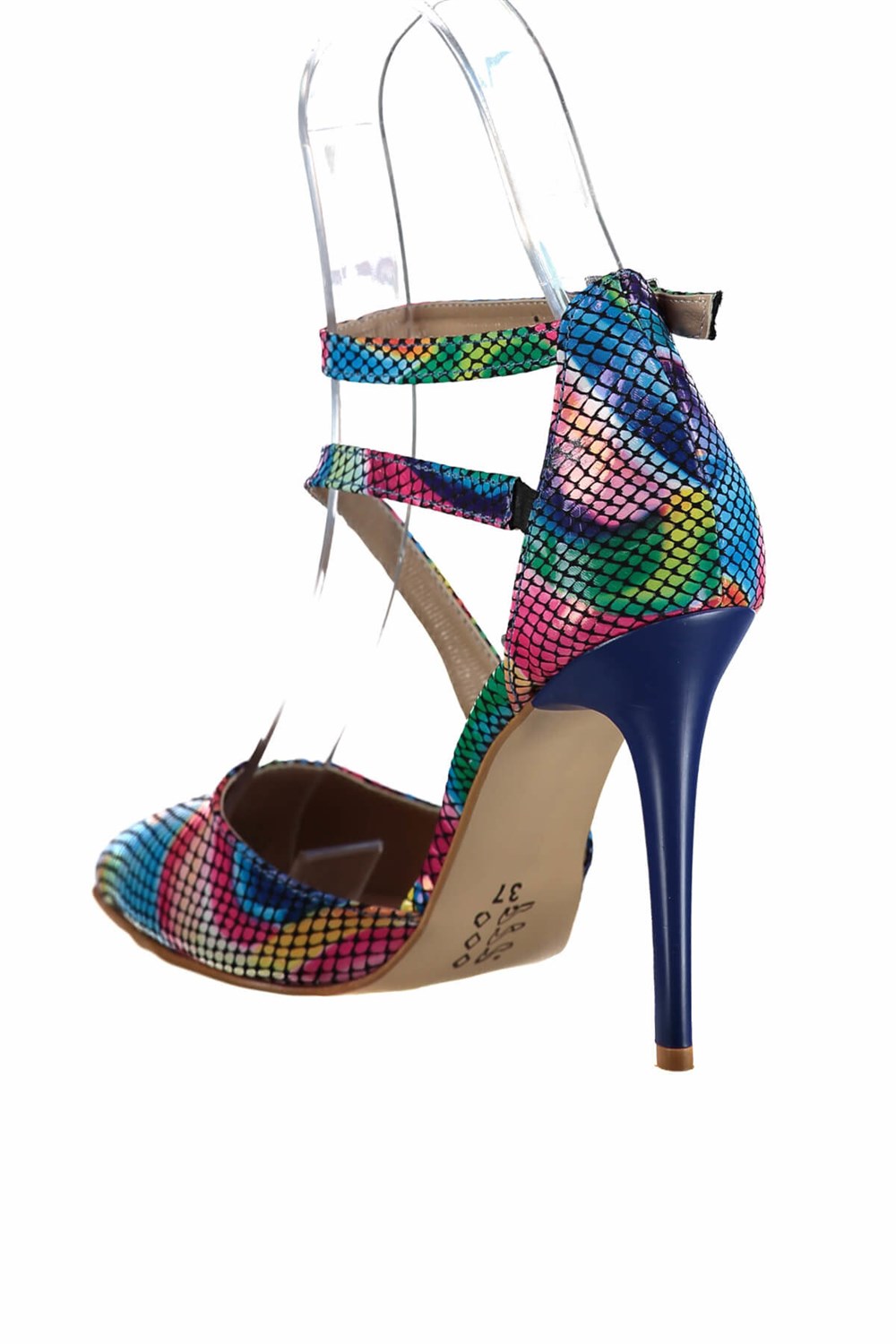 Fox Shoes Multi Kadın Topuklu Ayakkabı D340089707