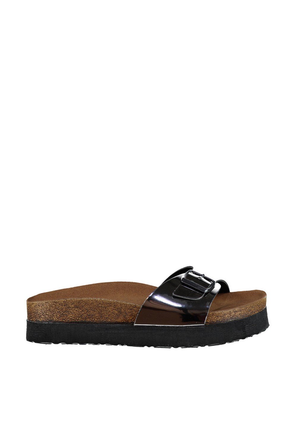 Fox Shoes Platin Kadın Terlik D777824434
