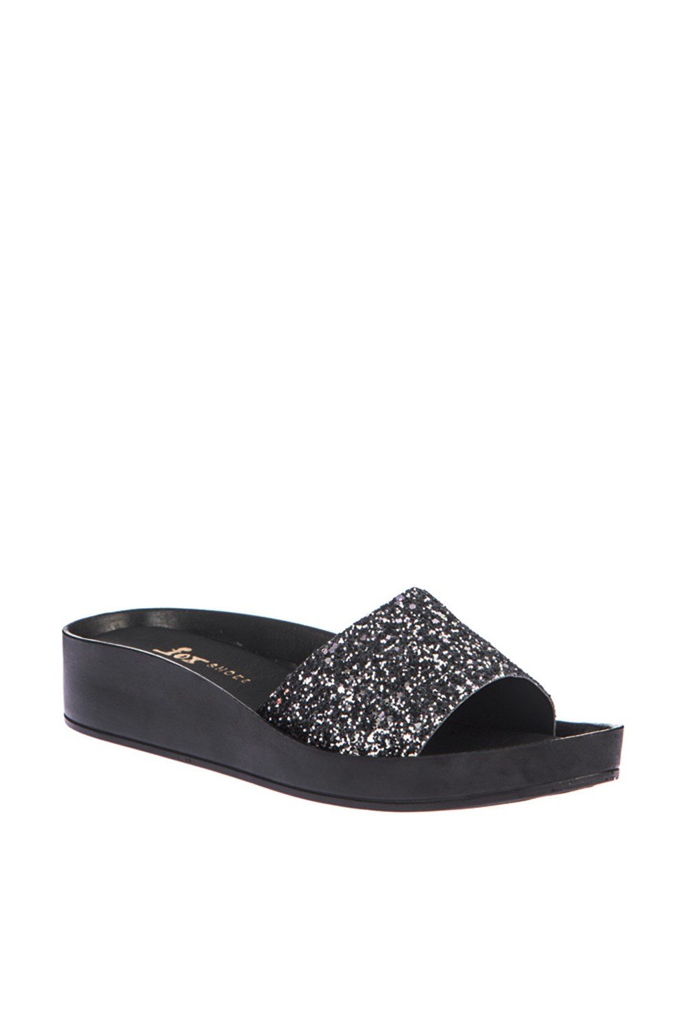 Fox Shoes Platin Kadın Terlik D777886522