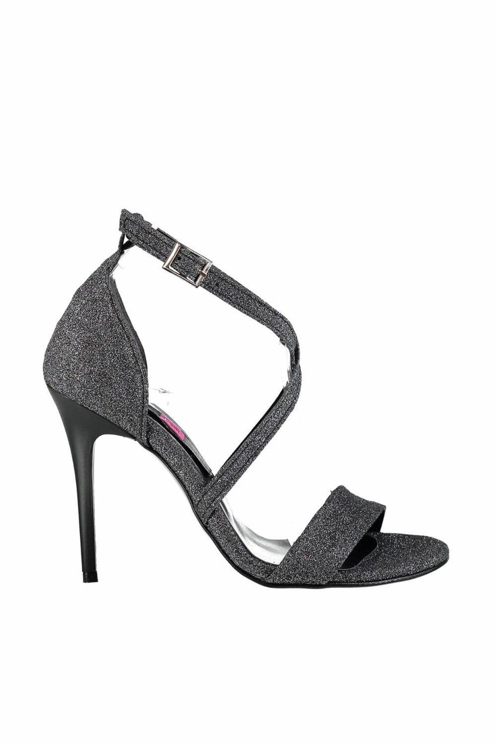 Fox Shoes Platin Kadın Topuklu Ayakkabı D340033114