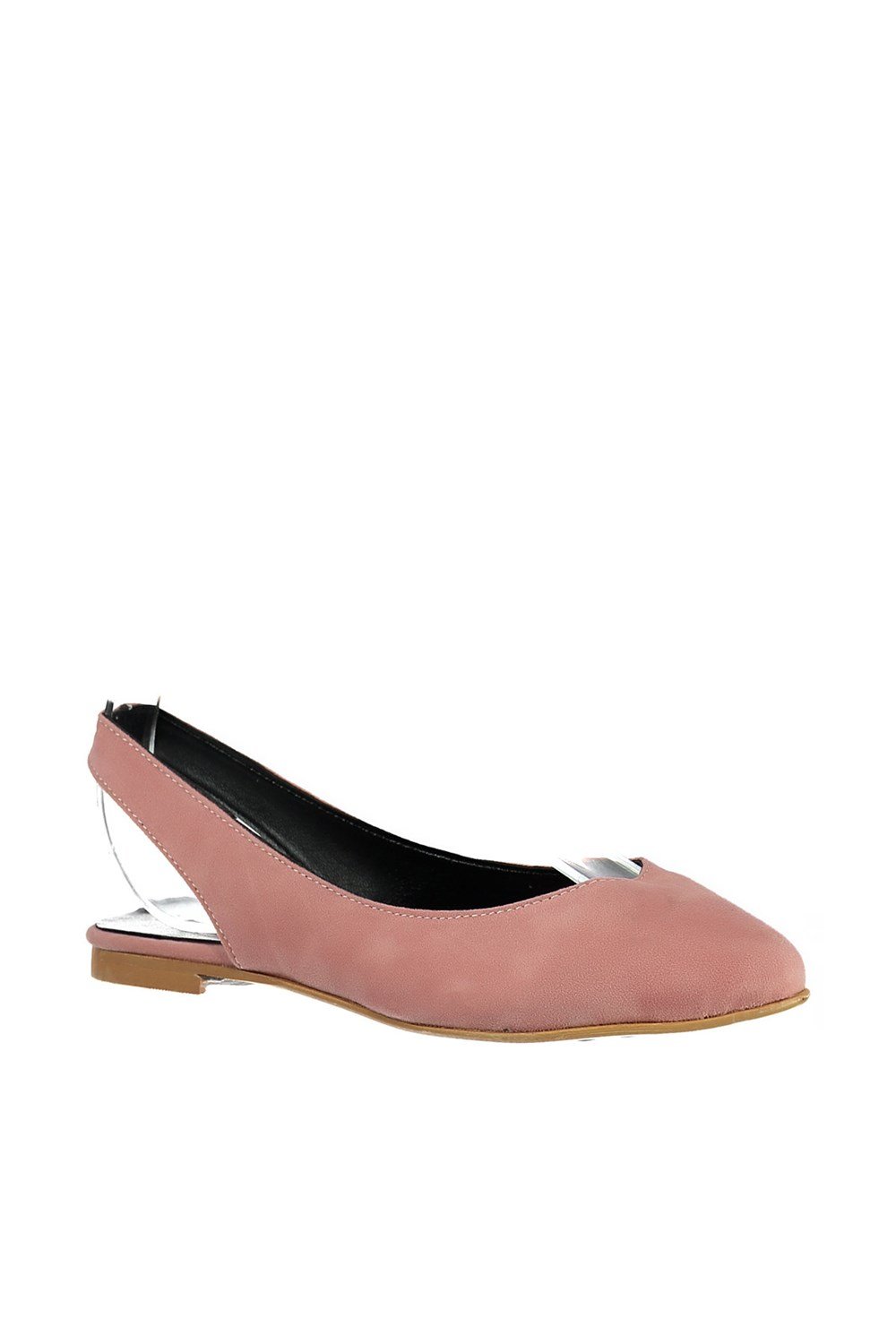 Fox Shoes Pudra Kadın Babet B726773702
