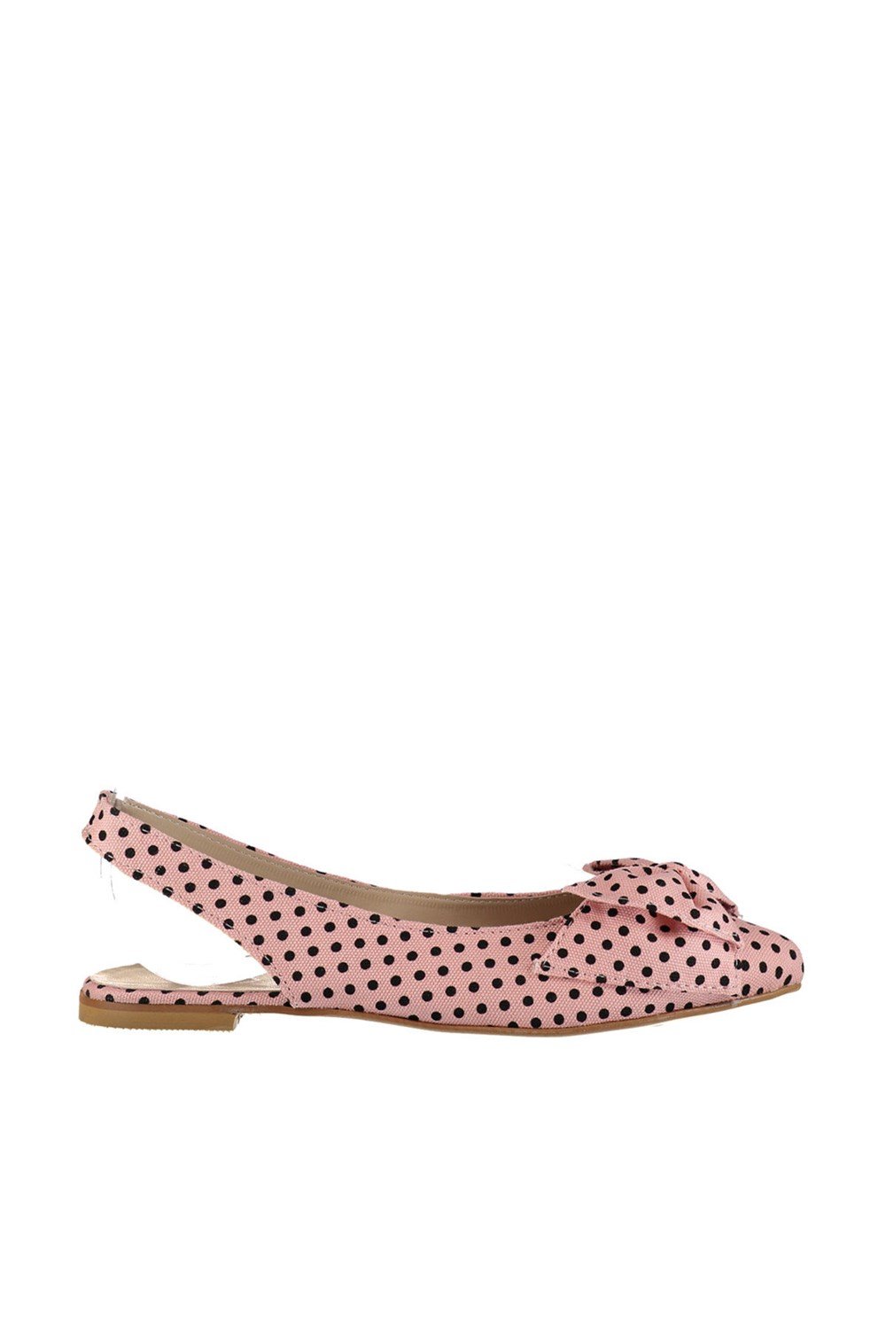 Fox Shoes Pudra Kadın Babet D726774405