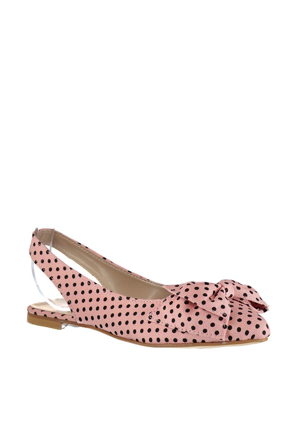 Fox Shoes Pudra Kadın Babet D726774405