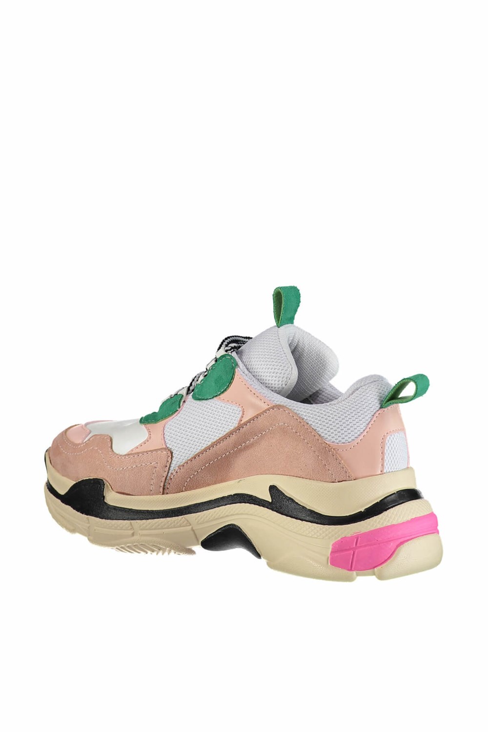 Fox Shoes Pudra/Beyaz Kadın Sneakers D592410102