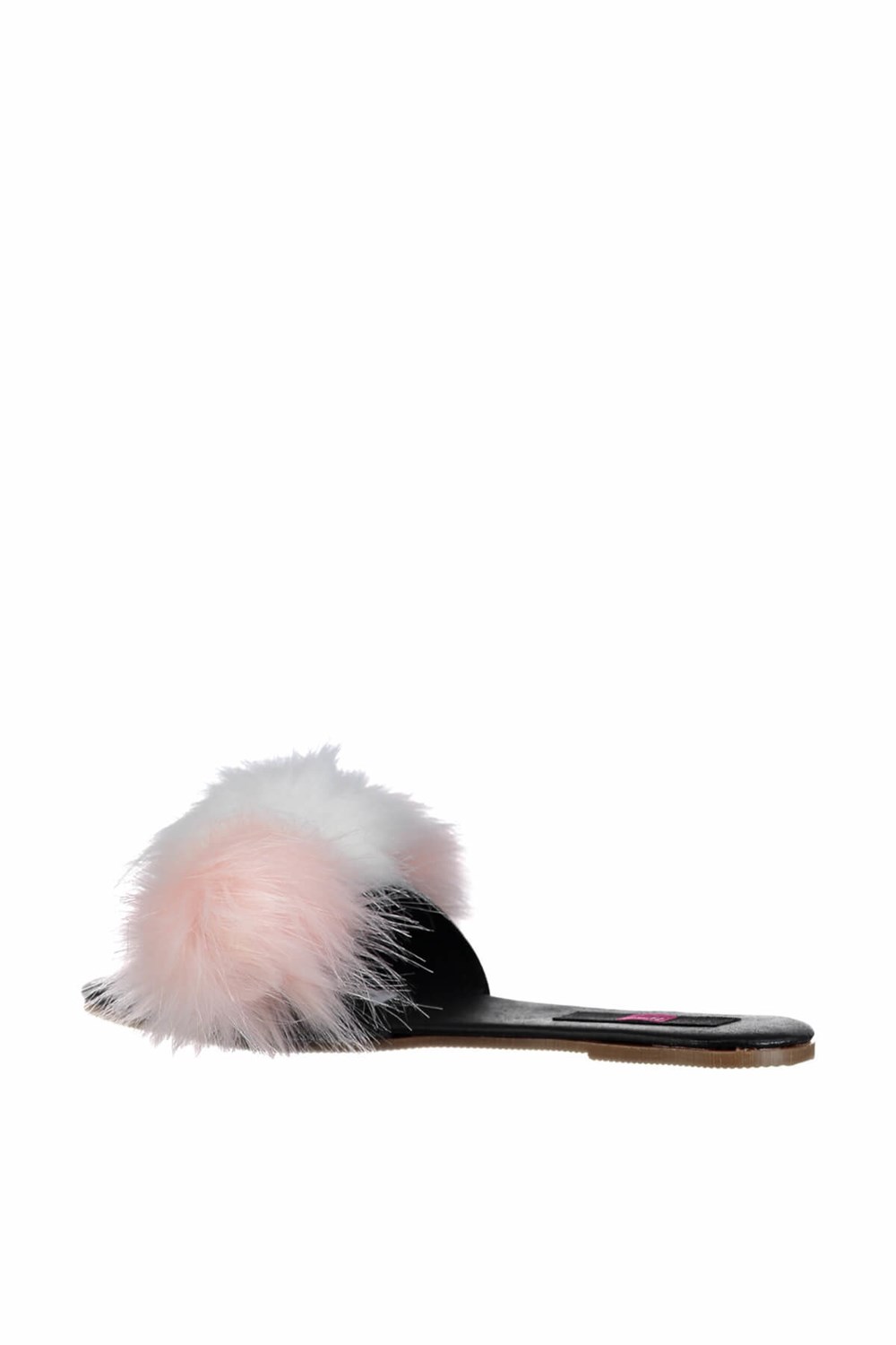 Fox Shoes Pudra/Beyaz Kadın Terlik D551447009