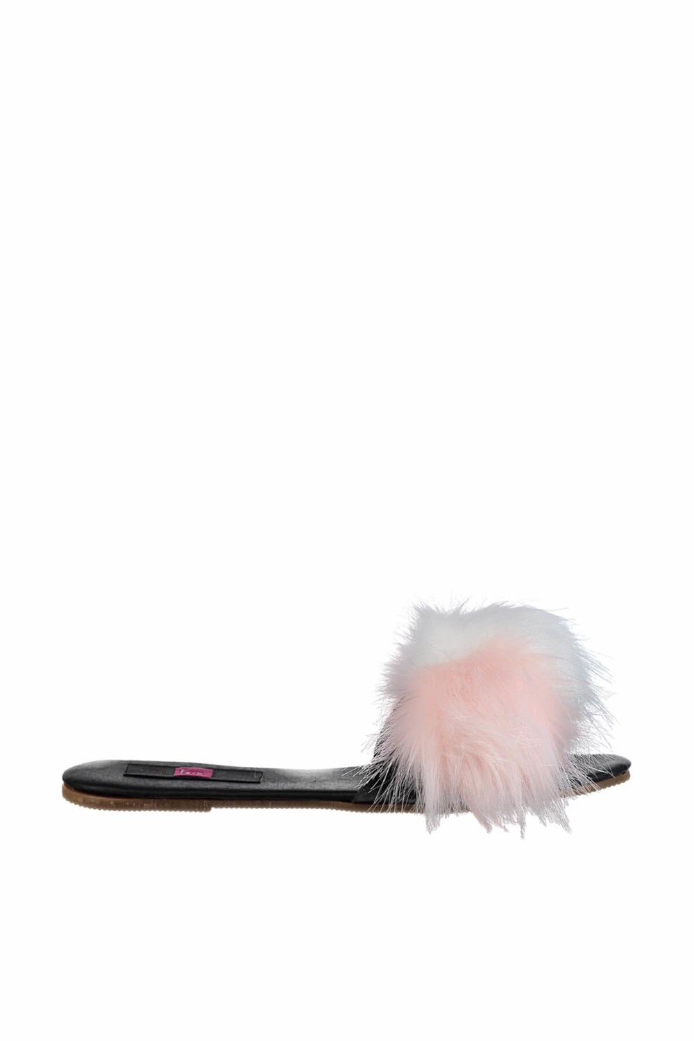 Fox Shoes Pudra/Beyaz Kadın Terlik D551447009