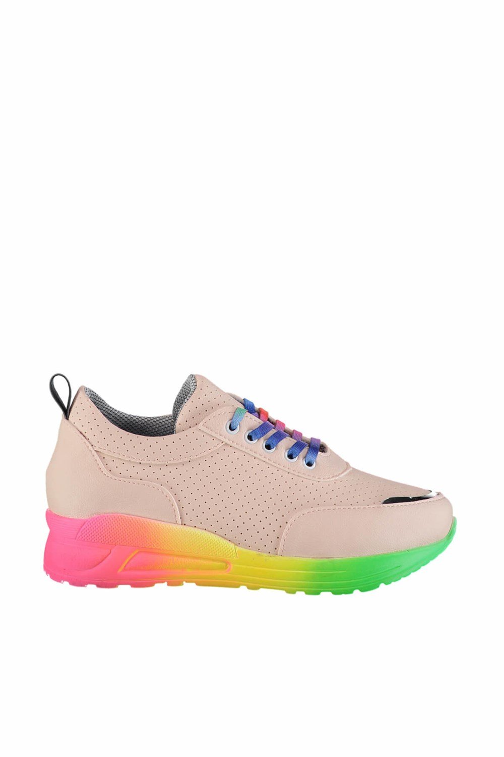 Fox Shoes Pudra/Multi Kadın Sneakers D367011709