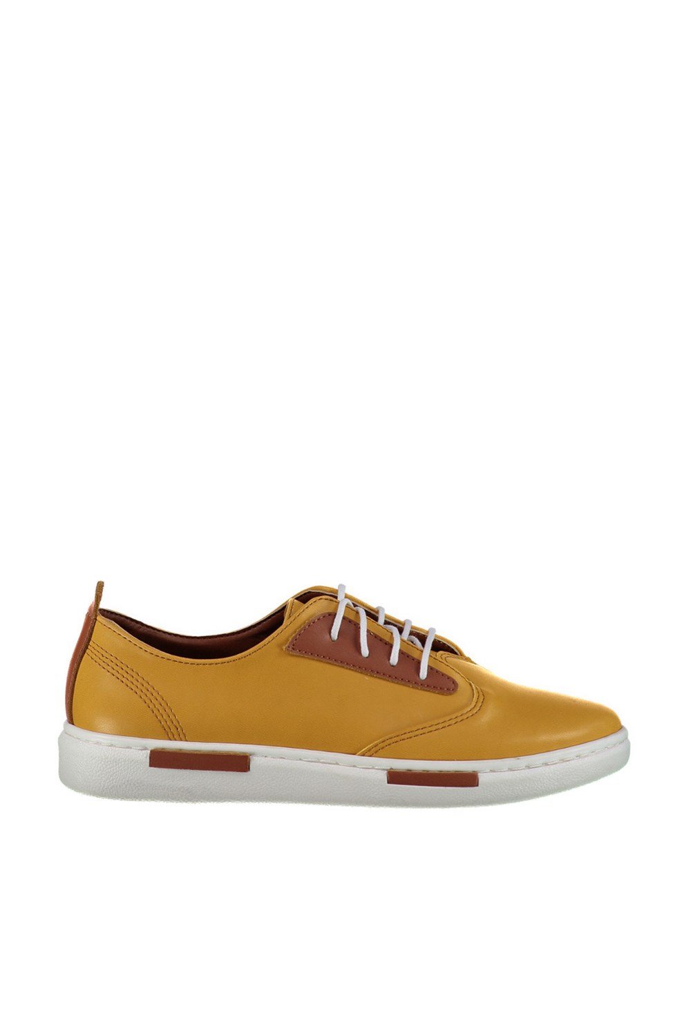 Fox Shoes Sarı/Taba Kadın Sneakers D288078009