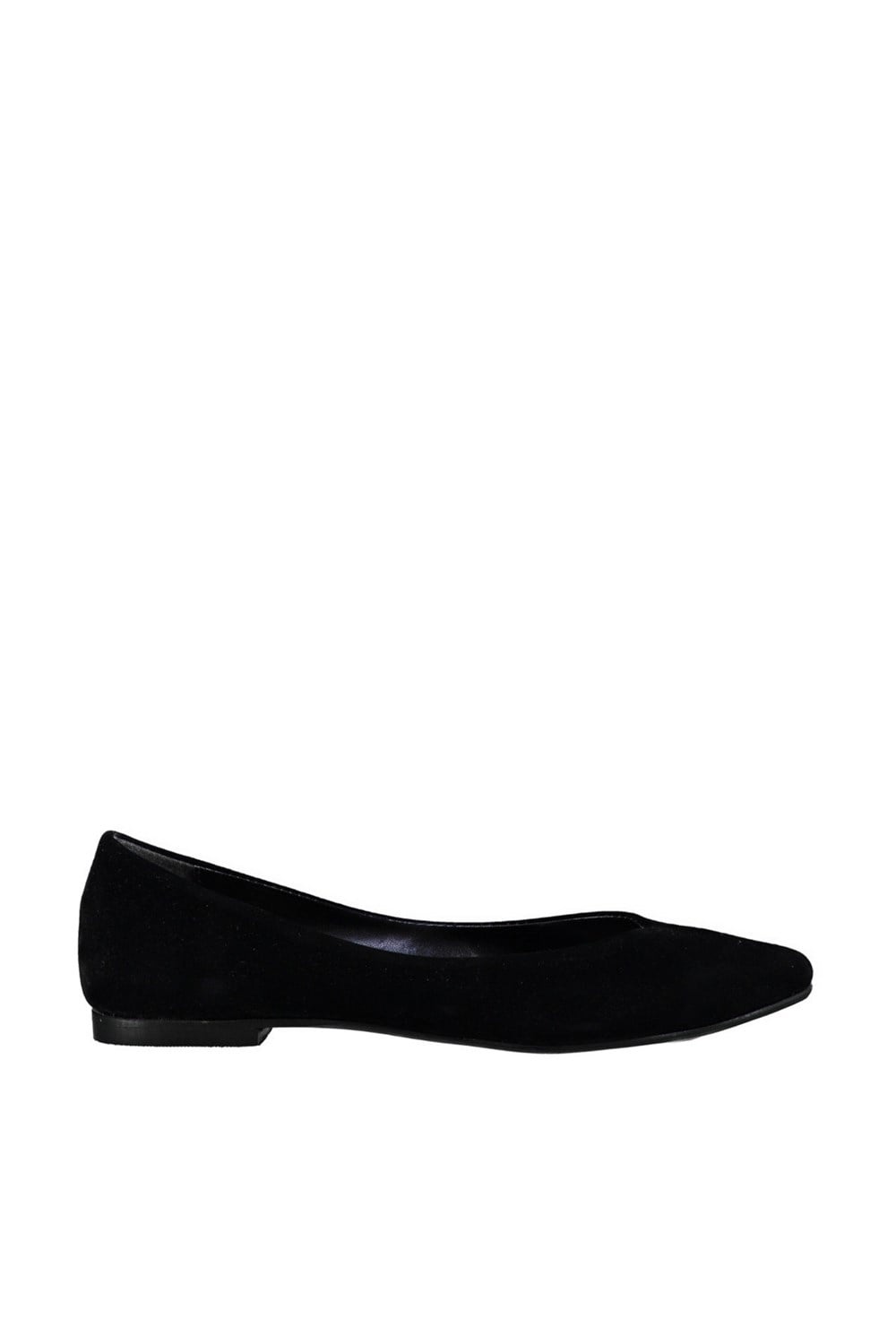 Fox Shoes Siyah Kadın Babet D726460402