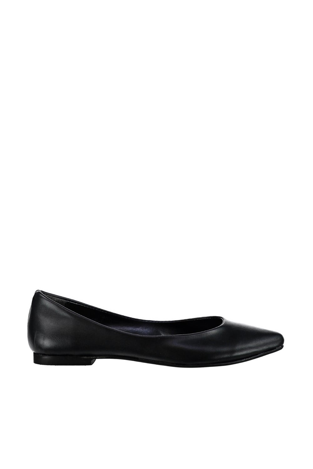 Fox Shoes Siyah Kadın Babet D726460409
