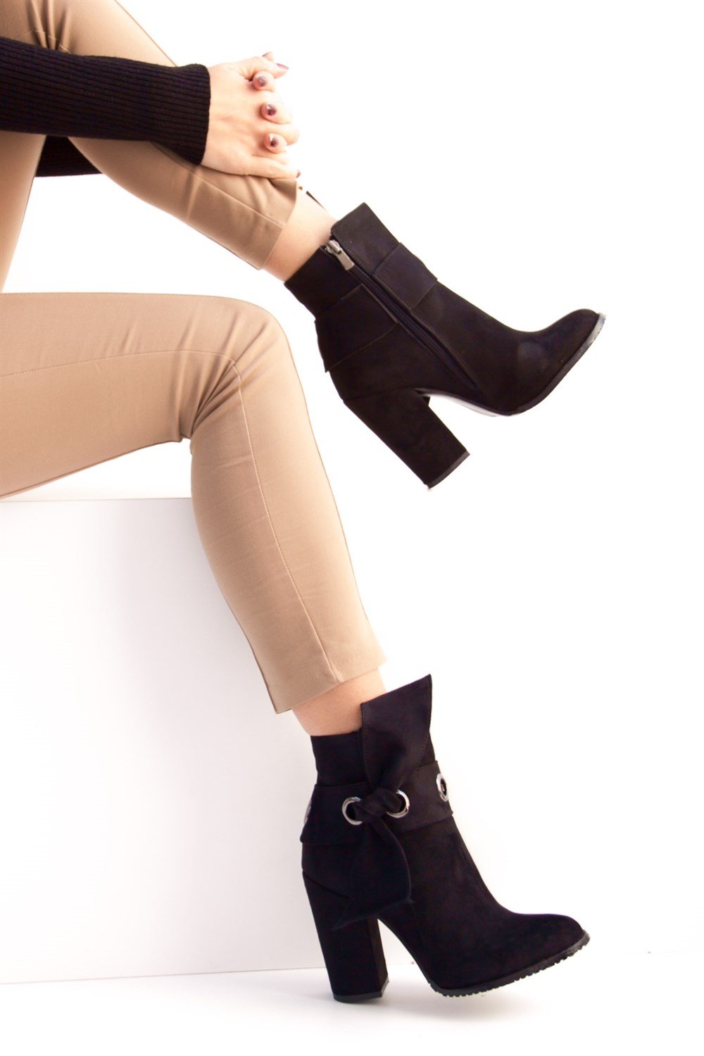 Fox Shoes Siyah Kadın Bot C340104302
