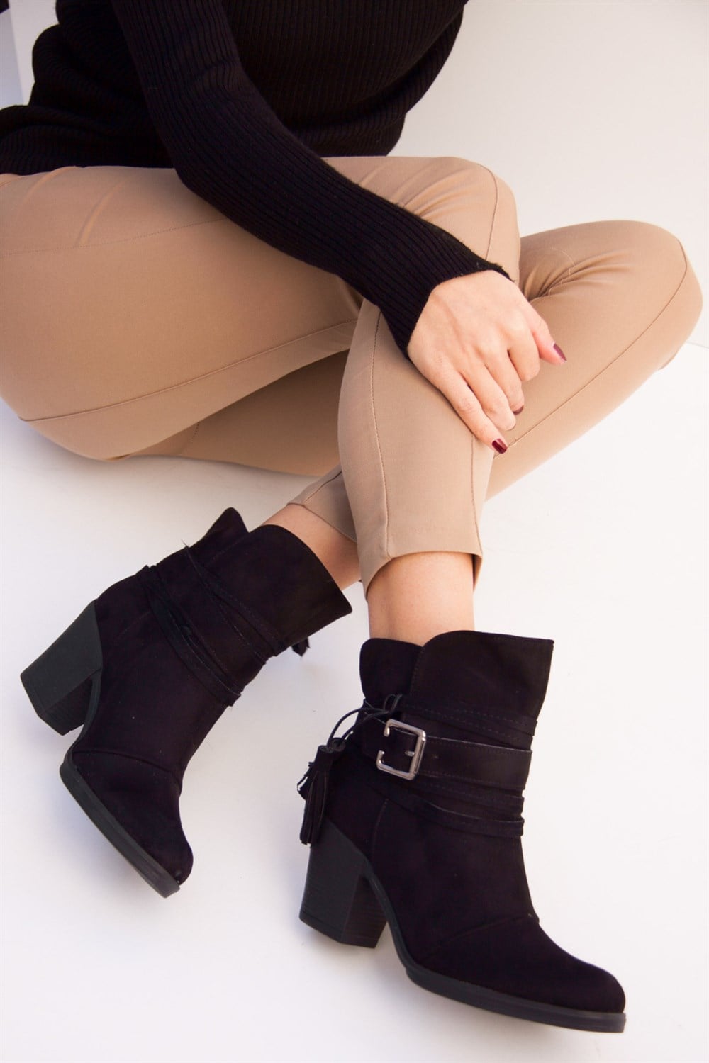 Fox Shoes Siyah Kadın Bot C757010602