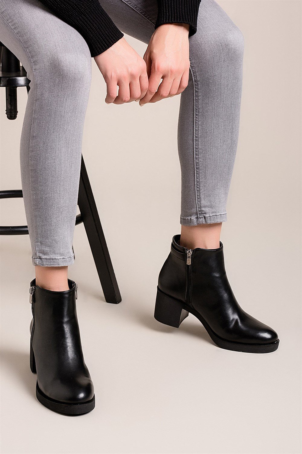 Fox Shoes Siyah Kadın Bot C757700309