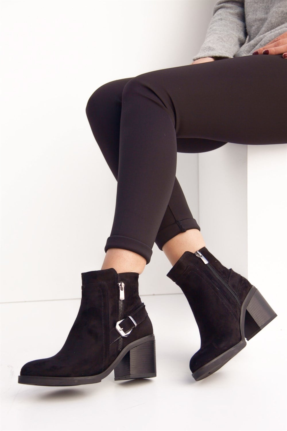 Fox Shoes Siyah Kadın Bot C854010102