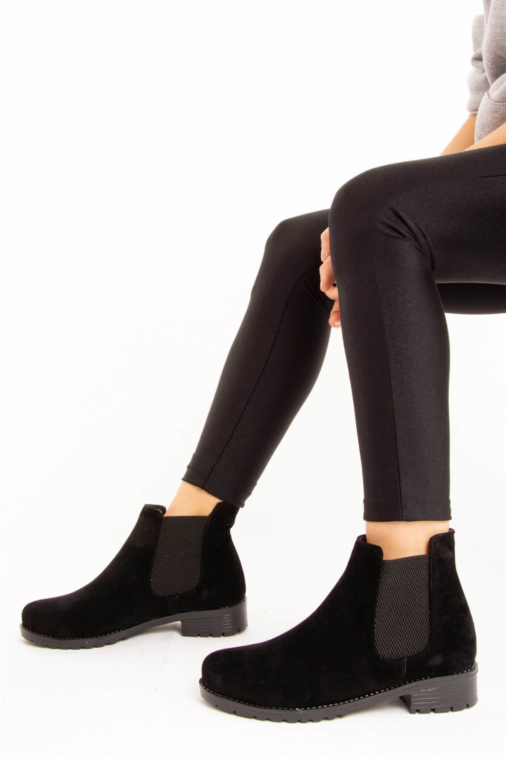 Fox Shoes Siyah Kadın Bot E290554502
