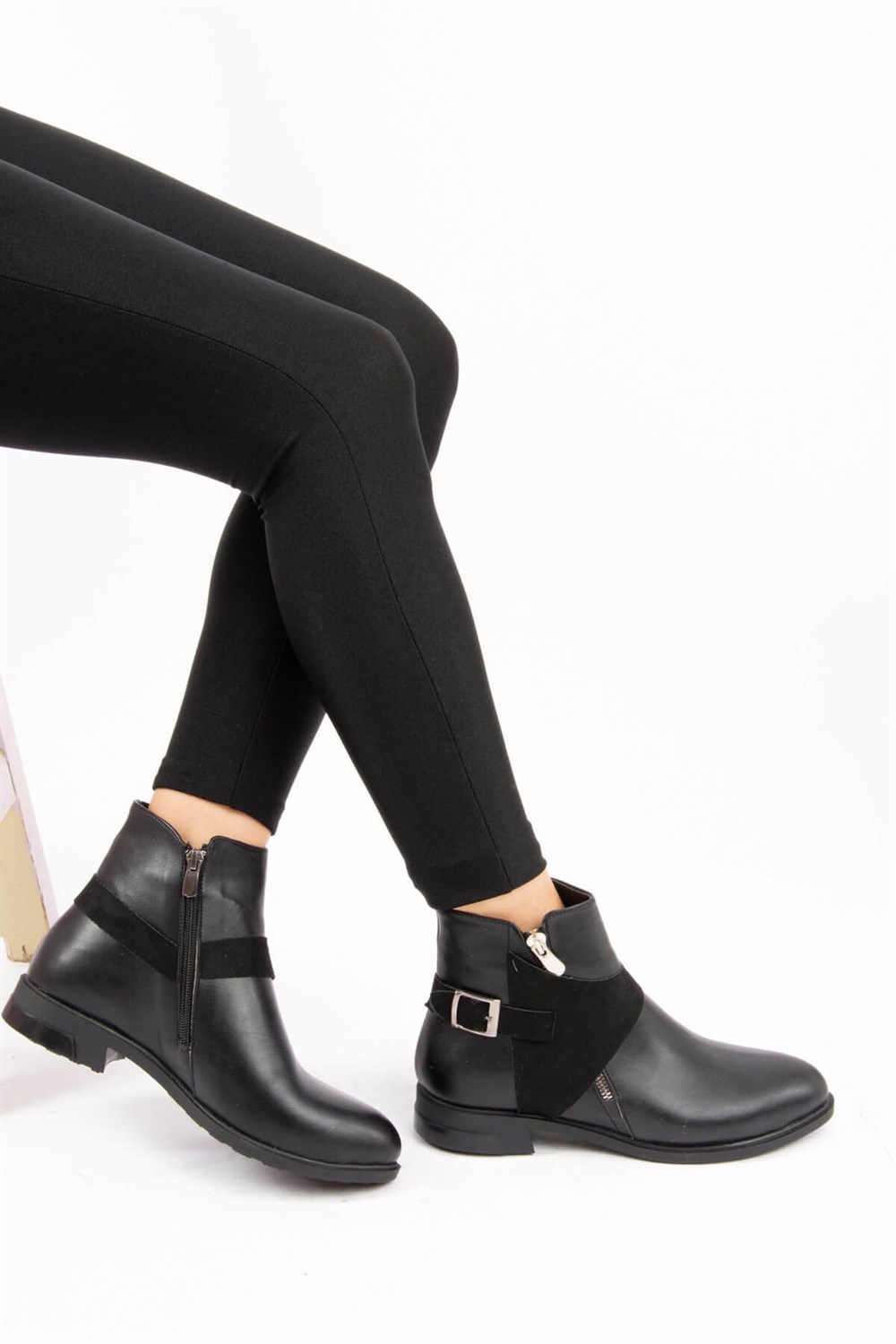 Fox Shoes Siyah Kadın Bot E367029909