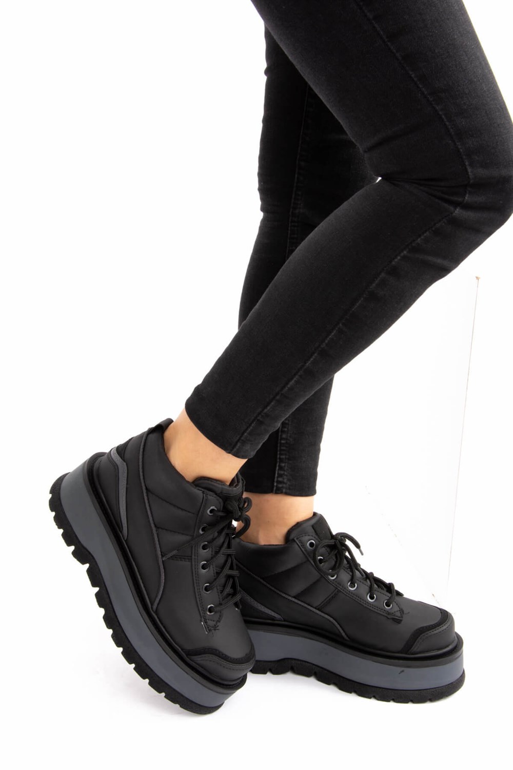 Fox Shoes Siyah Kadın Bot E367065209