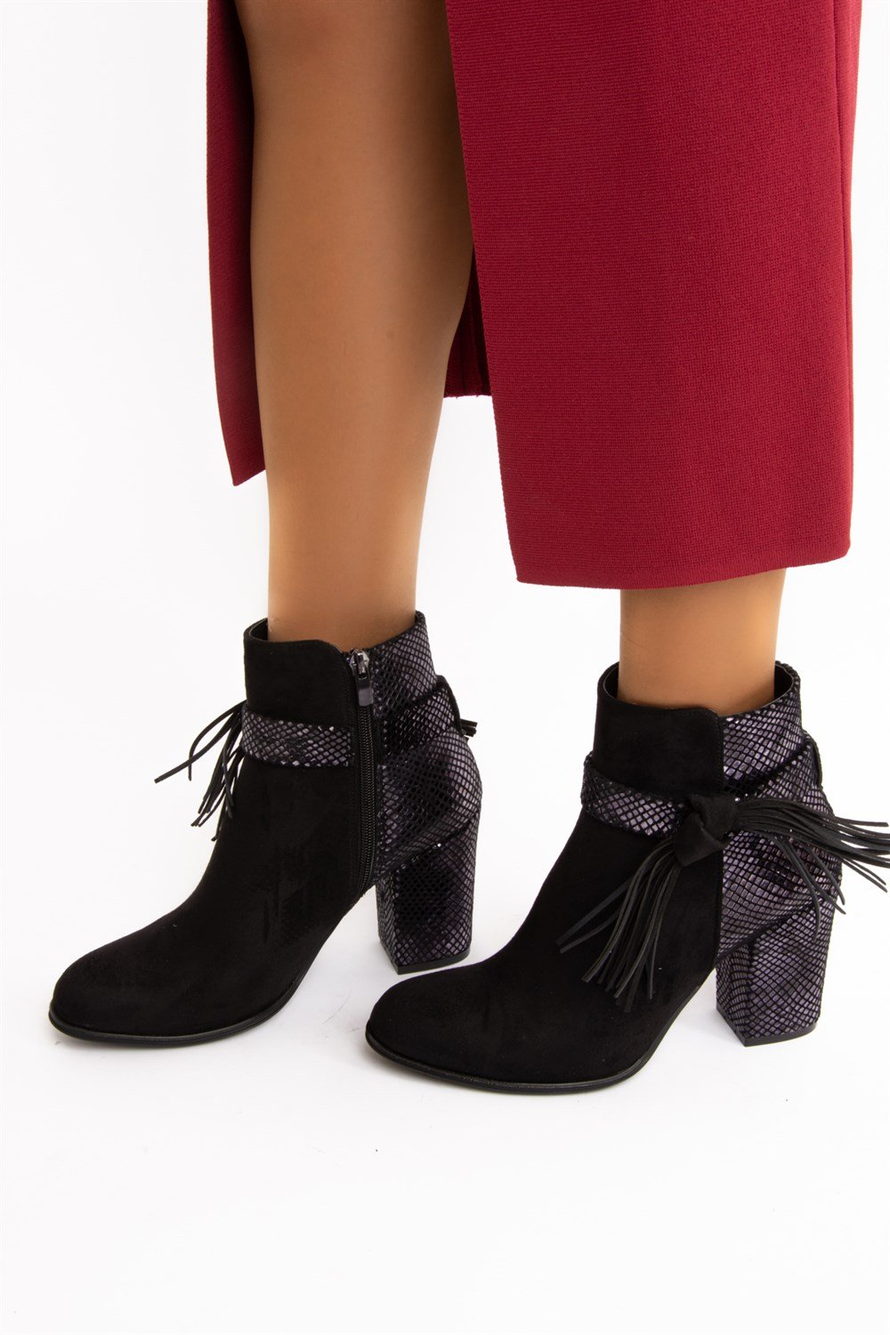 Fox Shoes Siyah Kadın Bot E404090236