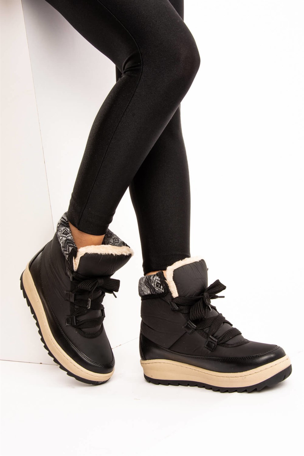 Fox Shoes Siyah Kadın Bot E476031304
