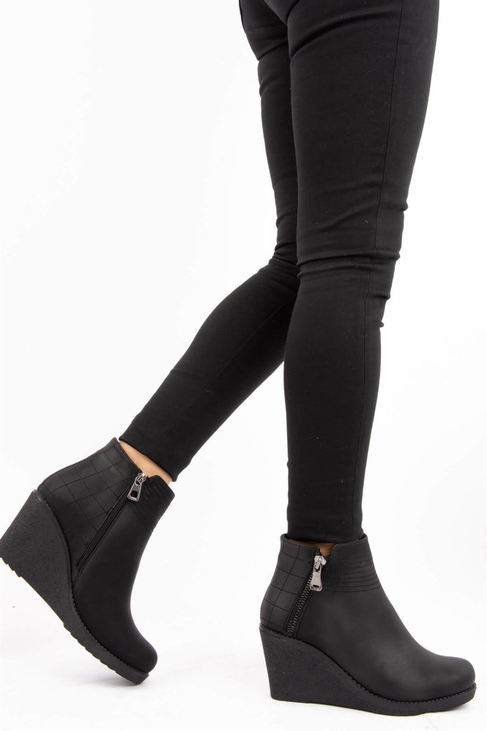 Fox Shoes Siyah Kadın Bot E674320309