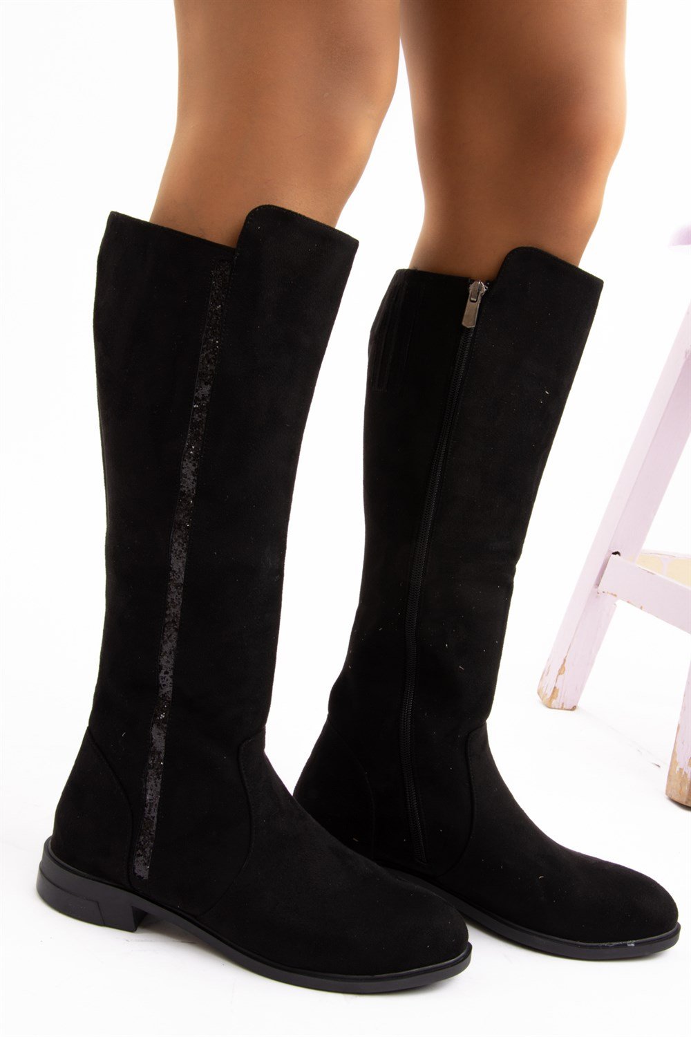 Fox Shoes Siyah Kadın Çizme E367031602