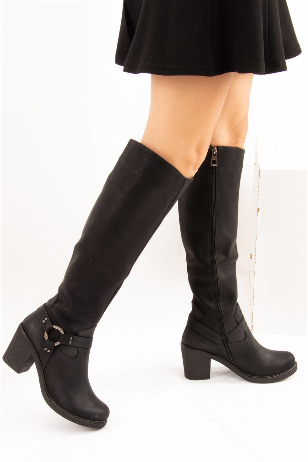 Fox Shoes Siyah Kadın Çizme E674250009