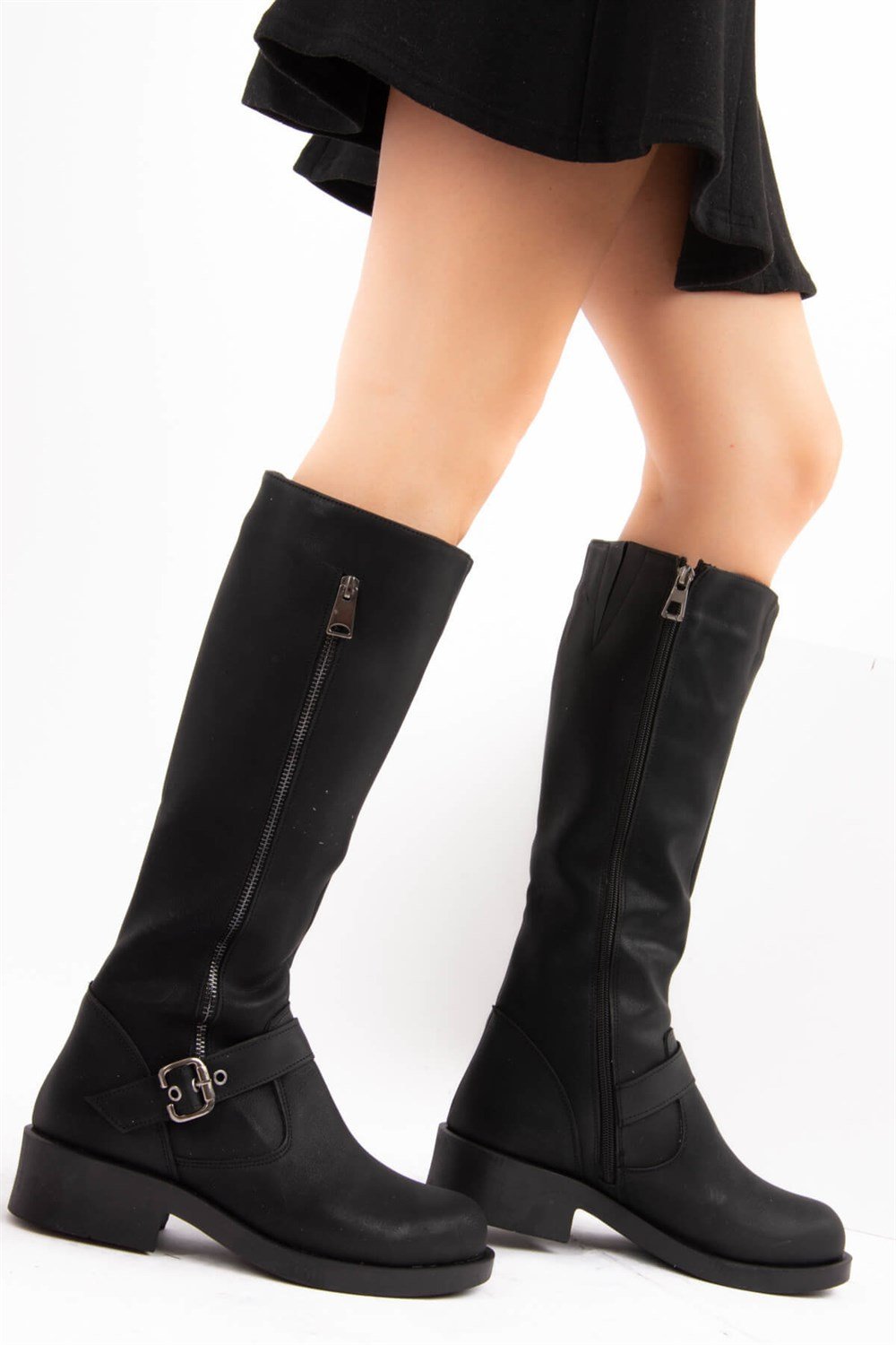 Fox Shoes Siyah Kadın Çizme E674270509