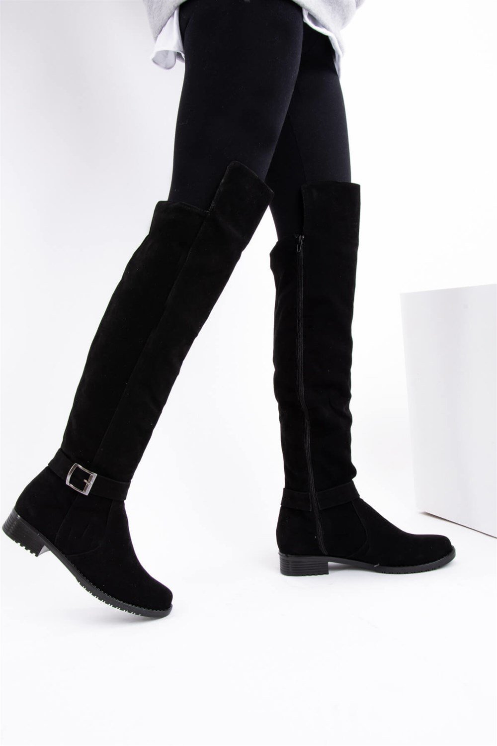 Fox Shoes Siyah Kadın Çizme E726561802