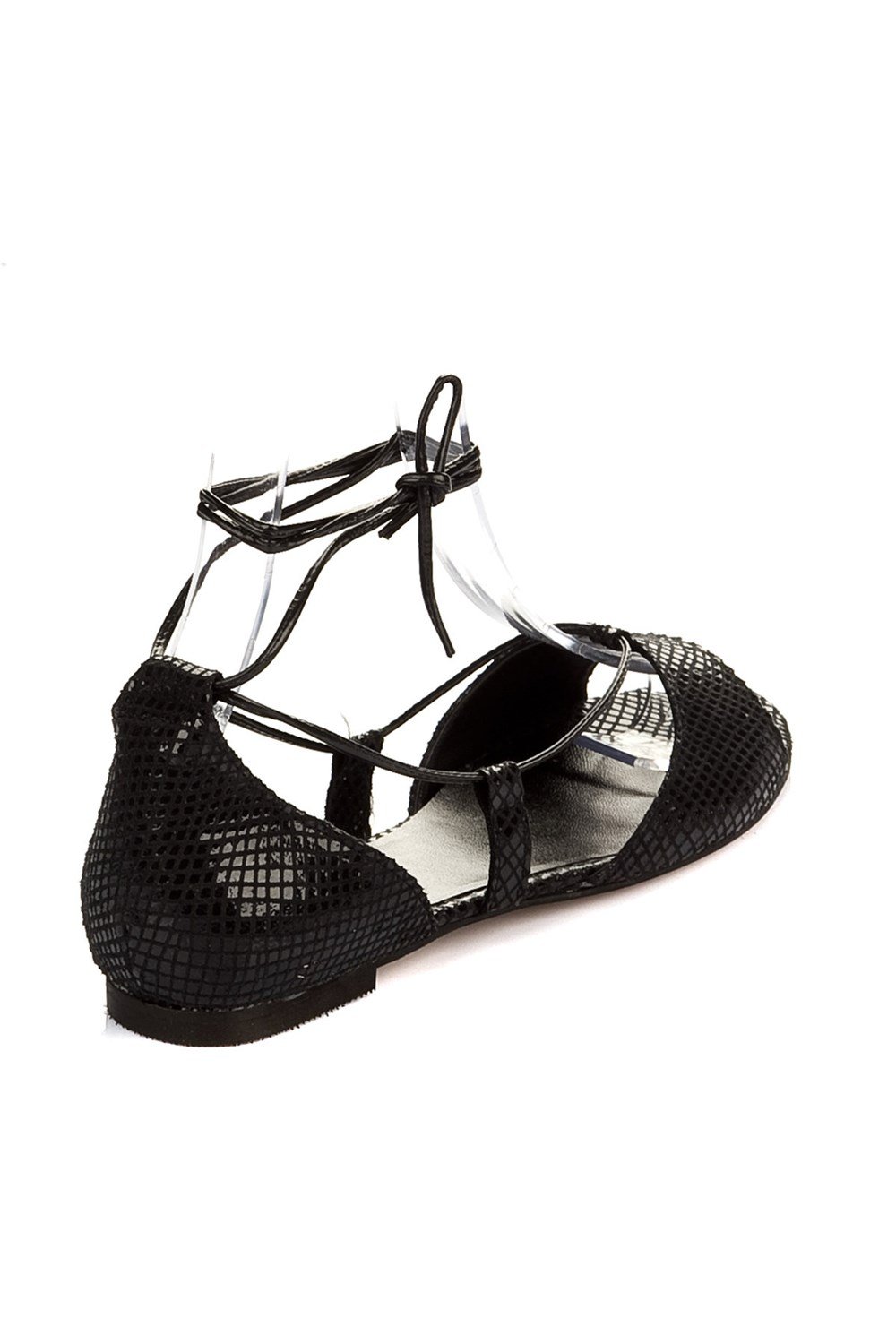 Fox Shoes Siyah Kadın Sandalet B726547307