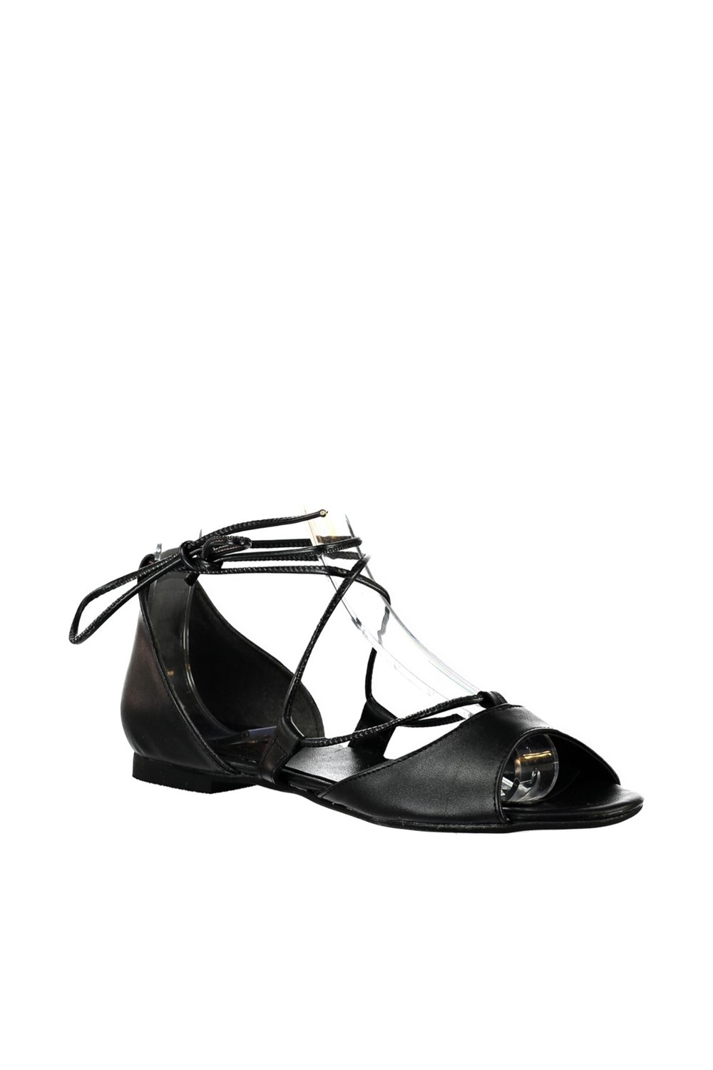 Fox Shoes Siyah Kadın Sandalet B726547309