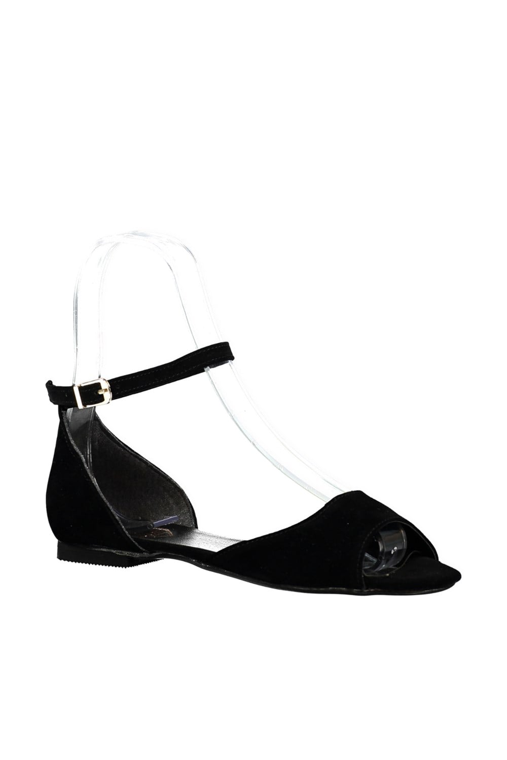 Fox Shoes Siyah Kadın Sandalet B726555002
