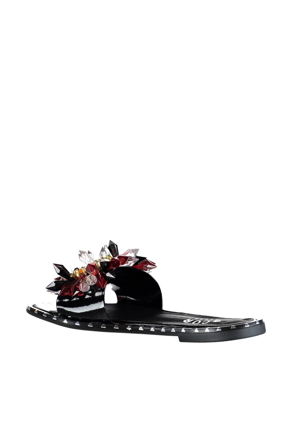 Fox Shoes Siyah Kadın Terlik D551454508