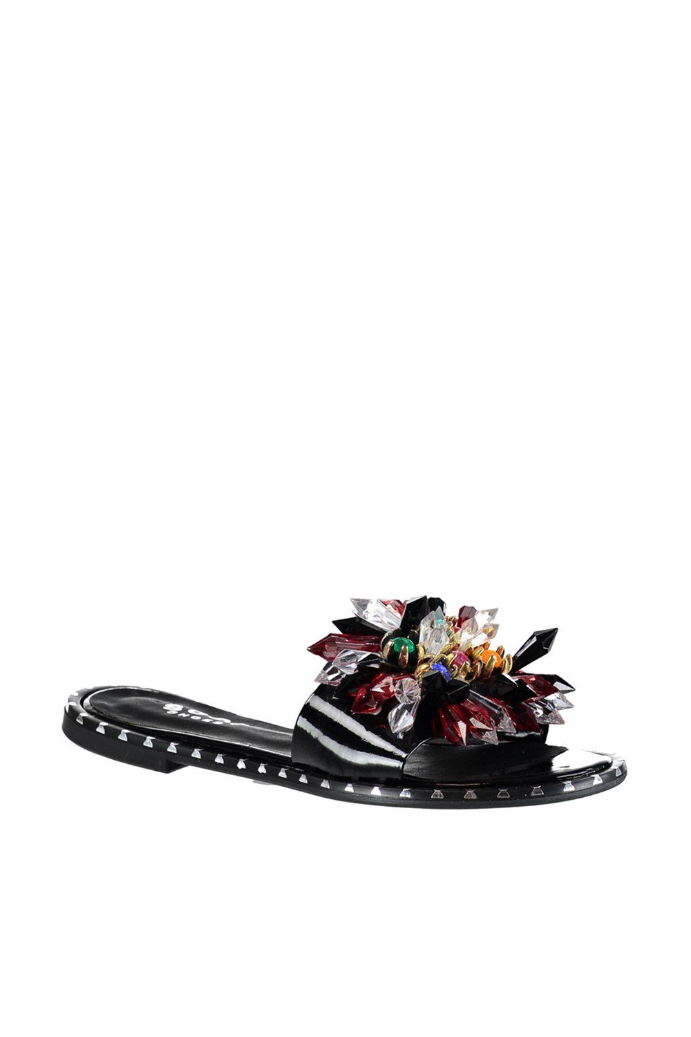 Fox Shoes Siyah Kadın Terlik D551454508