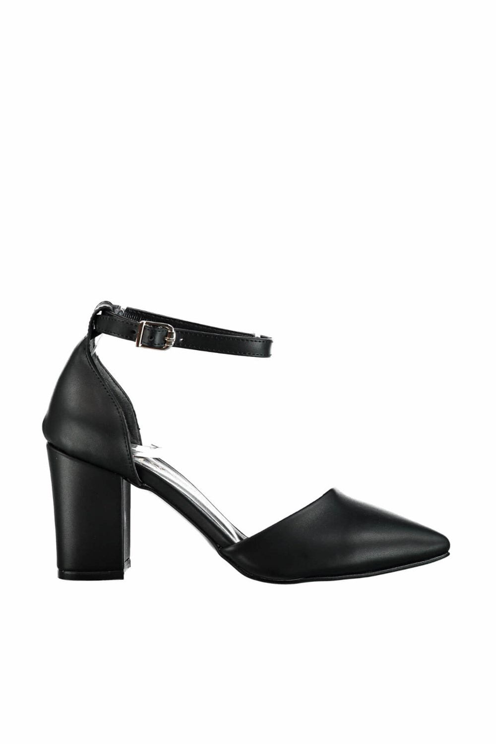 Fox Shoes Siyah Kadın Topuklu Ayakkabı D340112309