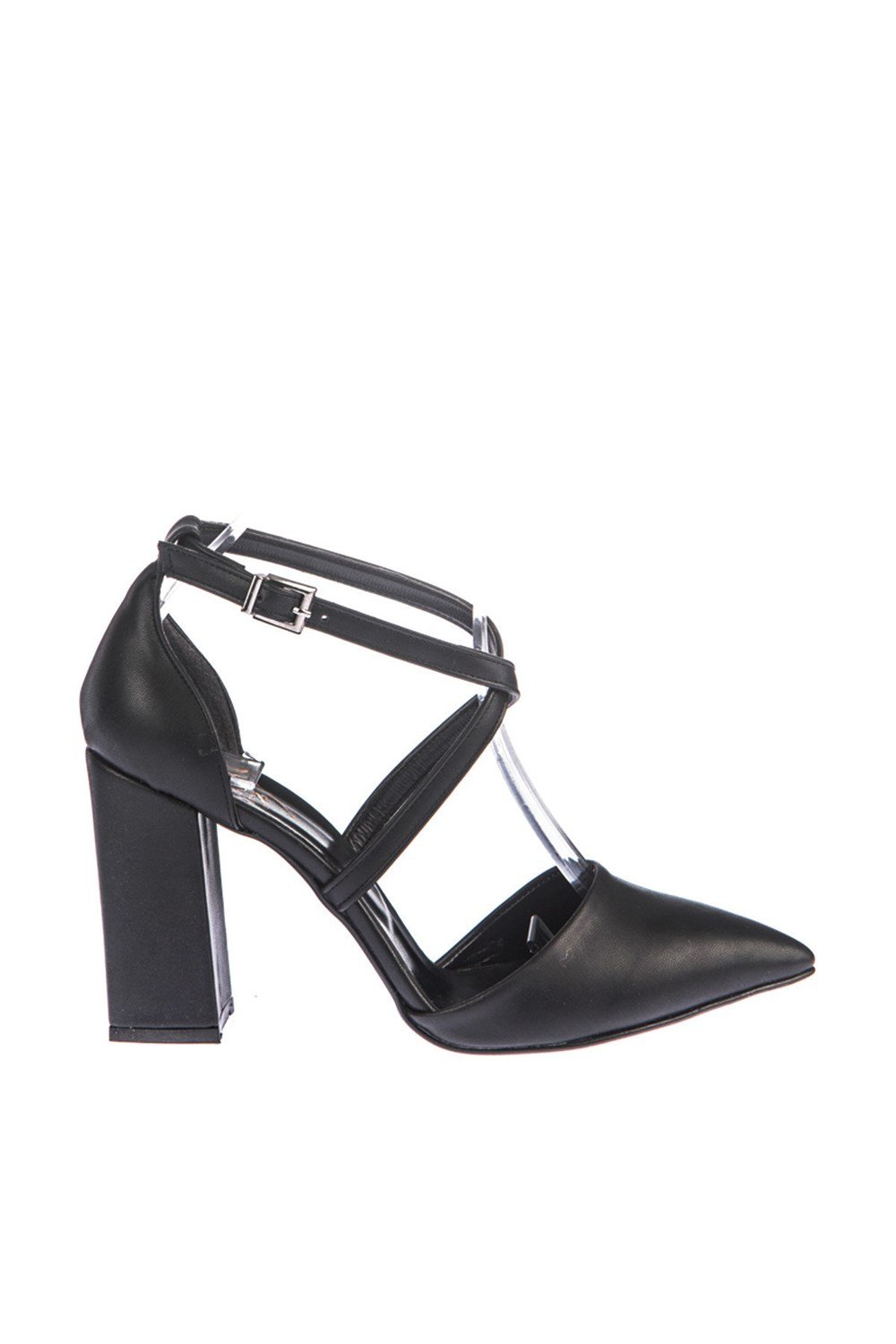 Fox Shoes Siyah Kadın Topuklu Ayakkabı D340086309