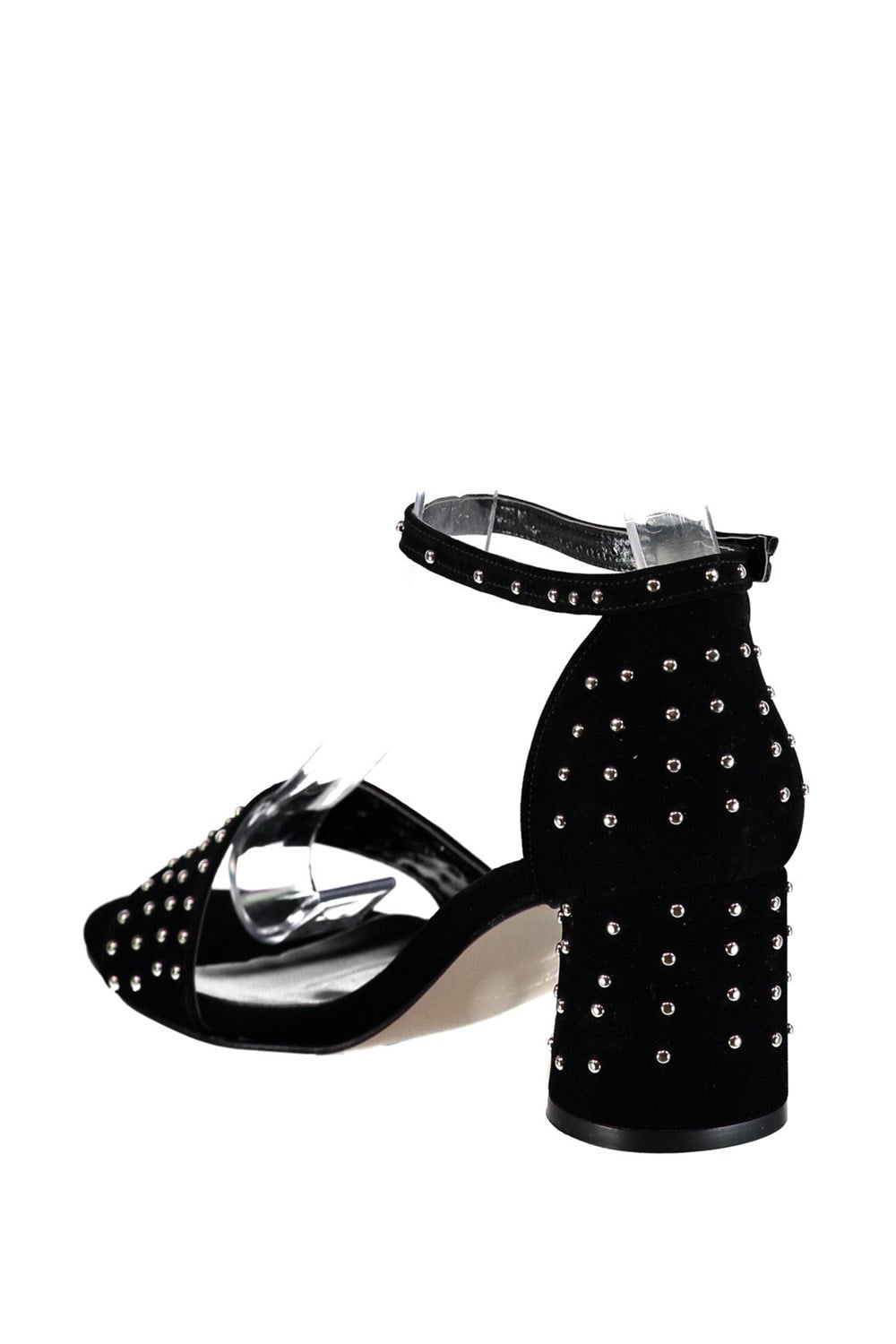 Fox Shoes Siyah Kadın Topuklu Ayakkabı D404132402