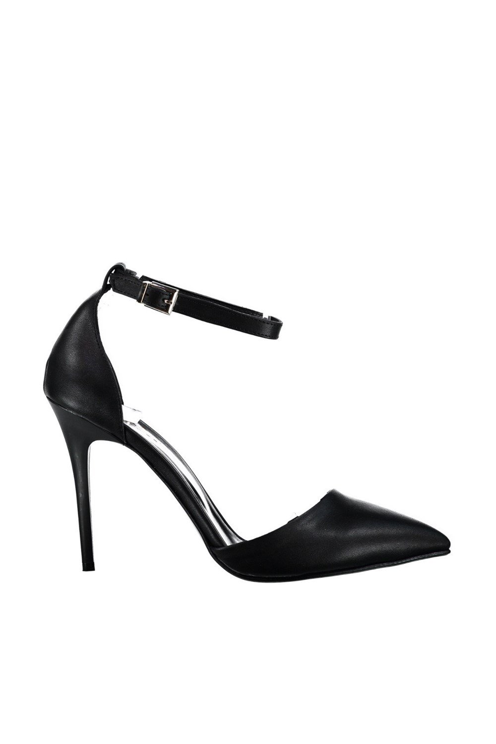 Fox Shoes Siyah Kadın Topuklu Ayakkabı D340086509