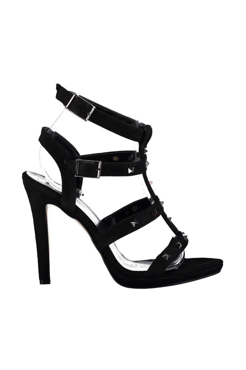 Fox Shoes Siyah Kadın Topuklu Ayakkabı D404218002