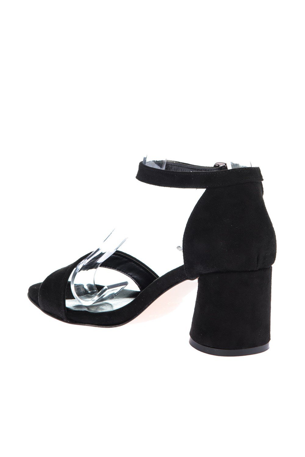 Fox Shoes Siyah Kadın Topuklu Ayakkabı D404132802