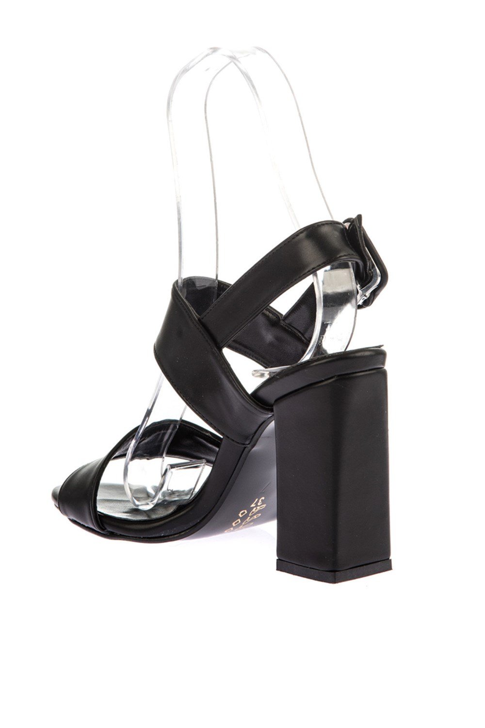 Fox Shoes Siyah Kadın Topuklu Ayakkabı D340055609