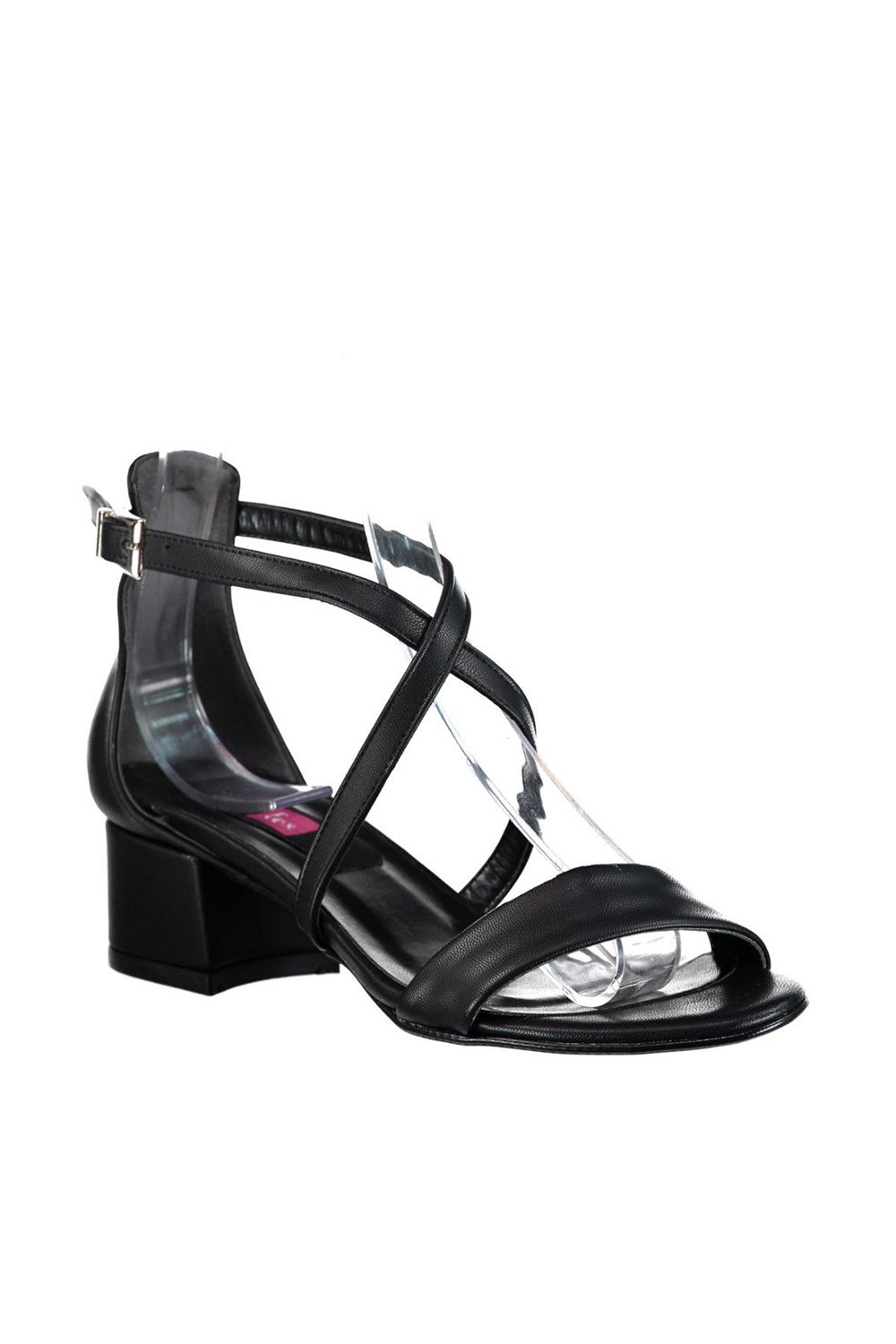 Fox Shoes Siyah Kadın Topuklu Ayakkabı D340010609