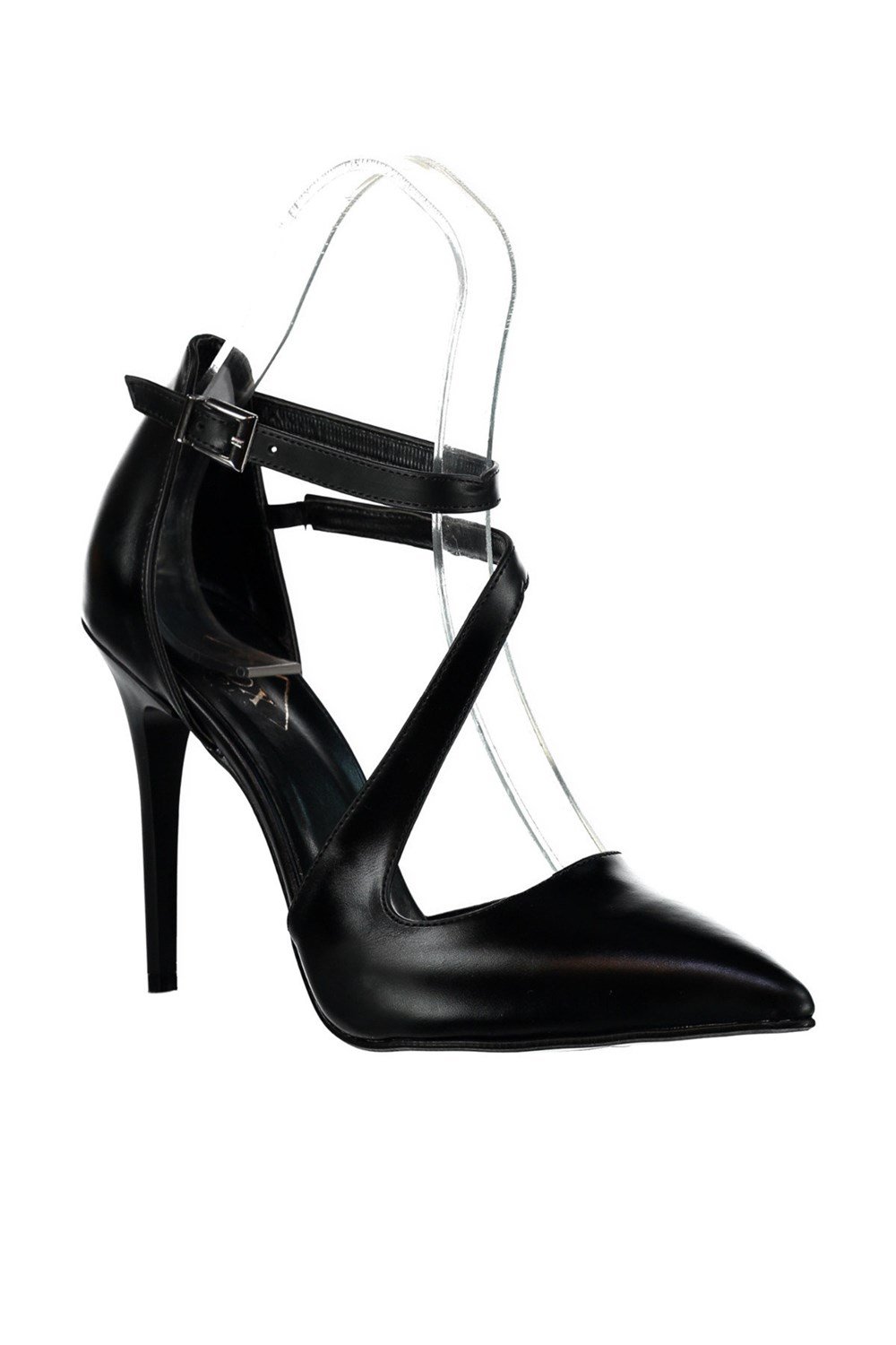 Fox Shoes Siyah Kadın Topuklu Ayakkabı D340089709