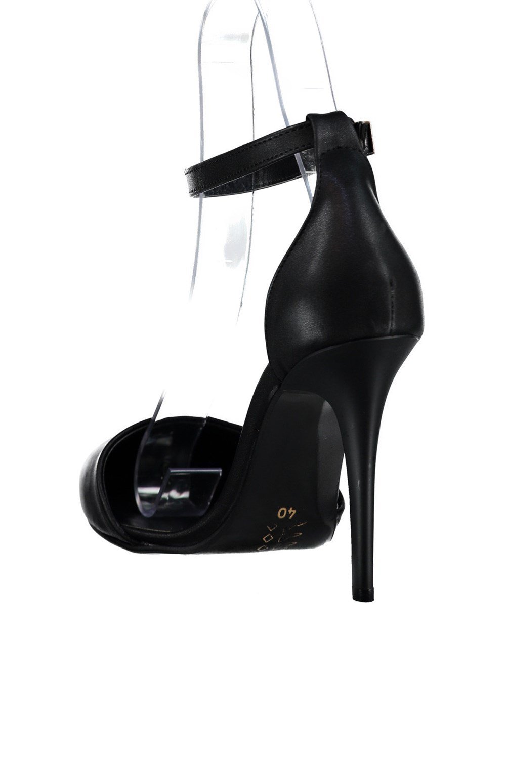 Fox Shoes Siyah Kadın Topuklu Ayakkabı D340086509