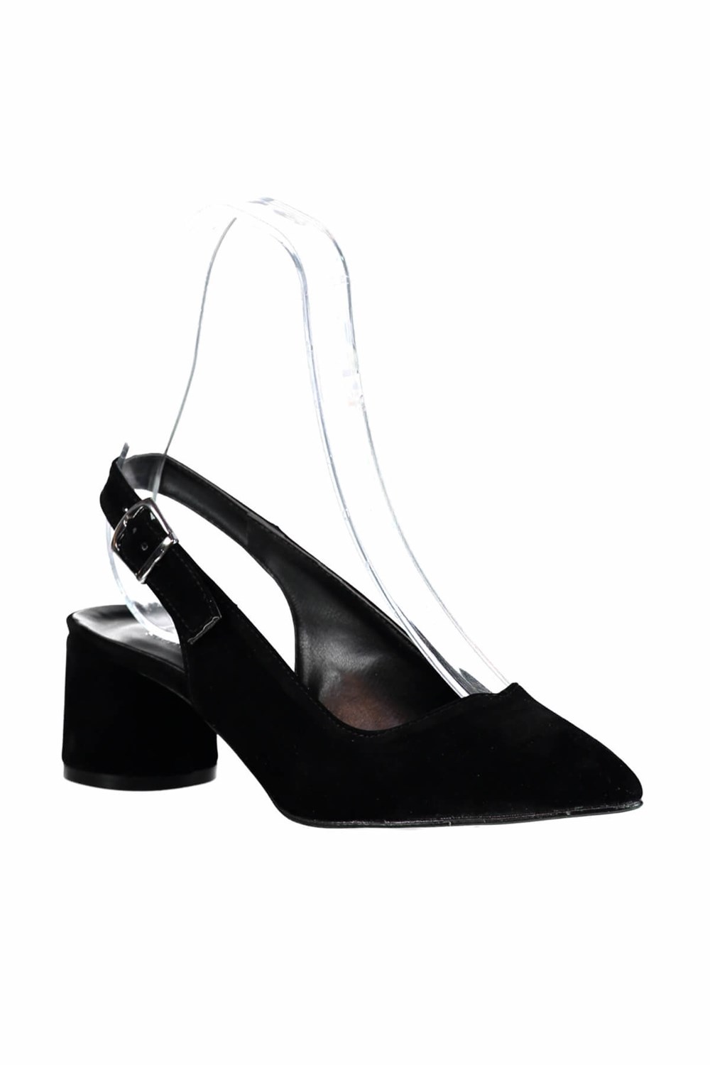 Fox Shoes Siyah Kadın Topuklu Ayakkabı D922244402