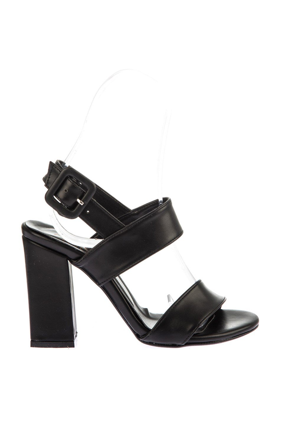 Fox Shoes Siyah Kadın Topuklu Ayakkabı D340055609